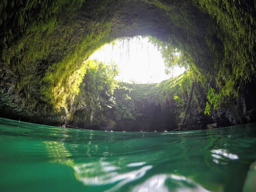 To Sua Ocean Trench, Lotofaga, Upolu, Samoa